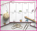 Weekly Golf Planner Pad